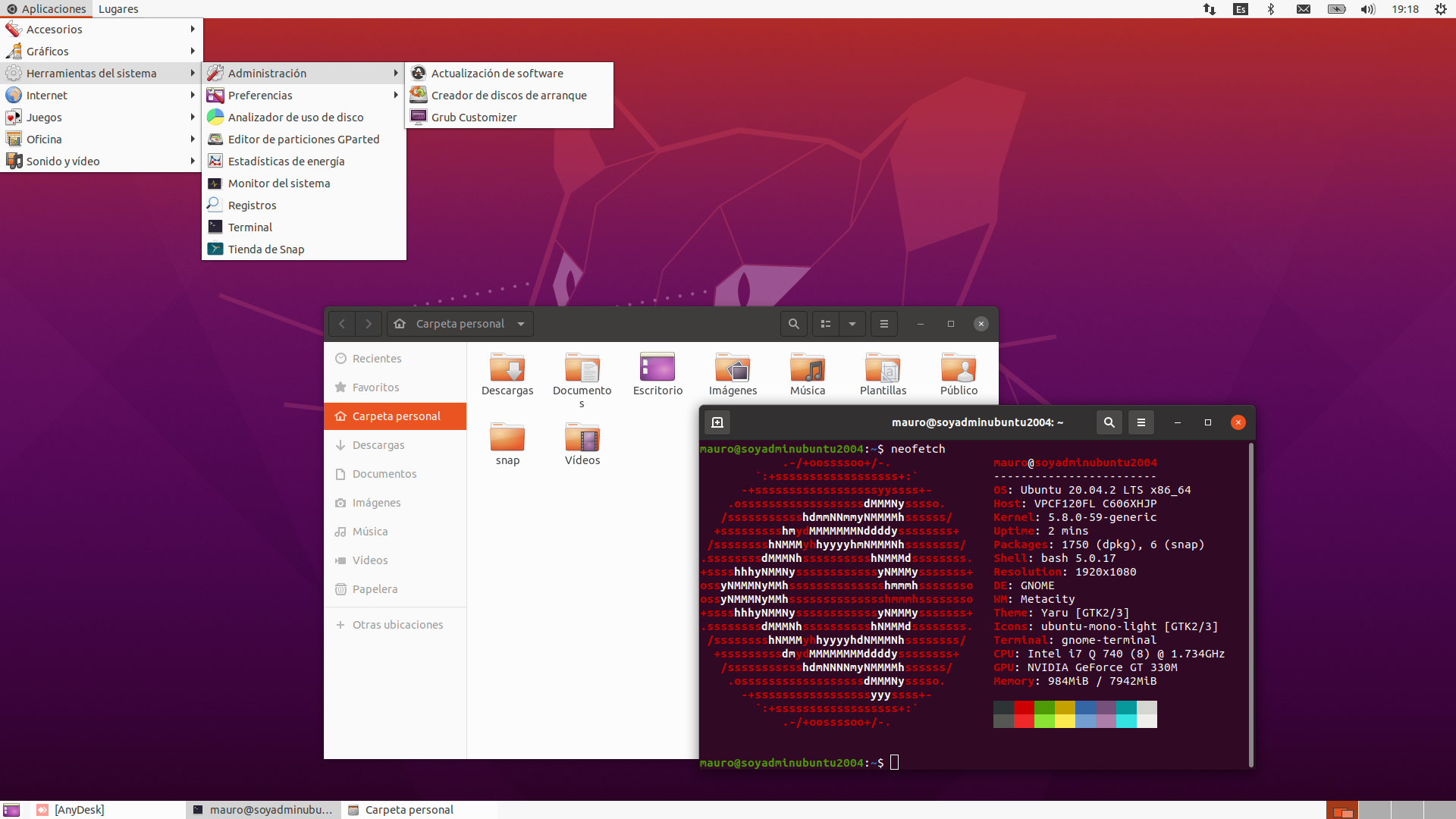 Instalar Gnome Classic Flashback En Ubuntu SoyAdmin